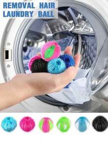 1/2/6/8 pièces Nouveau Aspirateur à poils de chien réutilisable amélioré, Retirer les poils d'animaux de compagnie pour la lessive, Peluche réutilisable, Retirer les poils d'animaux, Peluche réutilisable pour la lessive, Capteur de poils d'animaux de compagnie réutilisable pour la lessive
