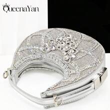 Women Open Toe Platform High Heels & Moon Shaped Handbag Set, Adjustable Strap, Elegant And Minimalist Design, Suitable For Party And Daily Wear