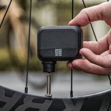 Bicycle Tiny Electric Air PumpLightweight 100Psi MTB Road Bike Air PumpPortable AV/FV Inflator Pump For EmergencyOutdoor Cycling Bicycle Accessories - Black - View 3