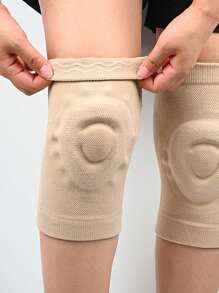 1pc/2pcs Sports Knee Pads, Silicone Protective Compression Knee Sleeve, Unisex Joint Support Brace, Suitable For Running, Hiking, Dancing, Skipping, Basketball, Cycling, Skating