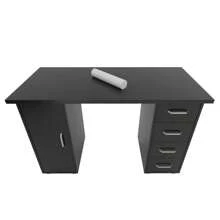 Nail Table Artist Hand Portable Manicure Station Desk Spa Beauty Salon Wooden Technician Table With Drawers, Black Nail Desk, Nail Table, Salon Equipment, Manicure Table, Nail Tech Desk, Salon Furniture, Nail Tech Table, Portable Nail Table, Foldable Nail Desk, Salon Station, Table For Nails, Nail Desk Cheap, Desk For Nails, Beauty Salon Equipment, Table Manicure, Manicure Desk, Hair Salon Equipment, Nail Tables, Nail Salon Furniture, Portable Manicure Table, Nails Table Desk, Nail Desks - Black - View 9