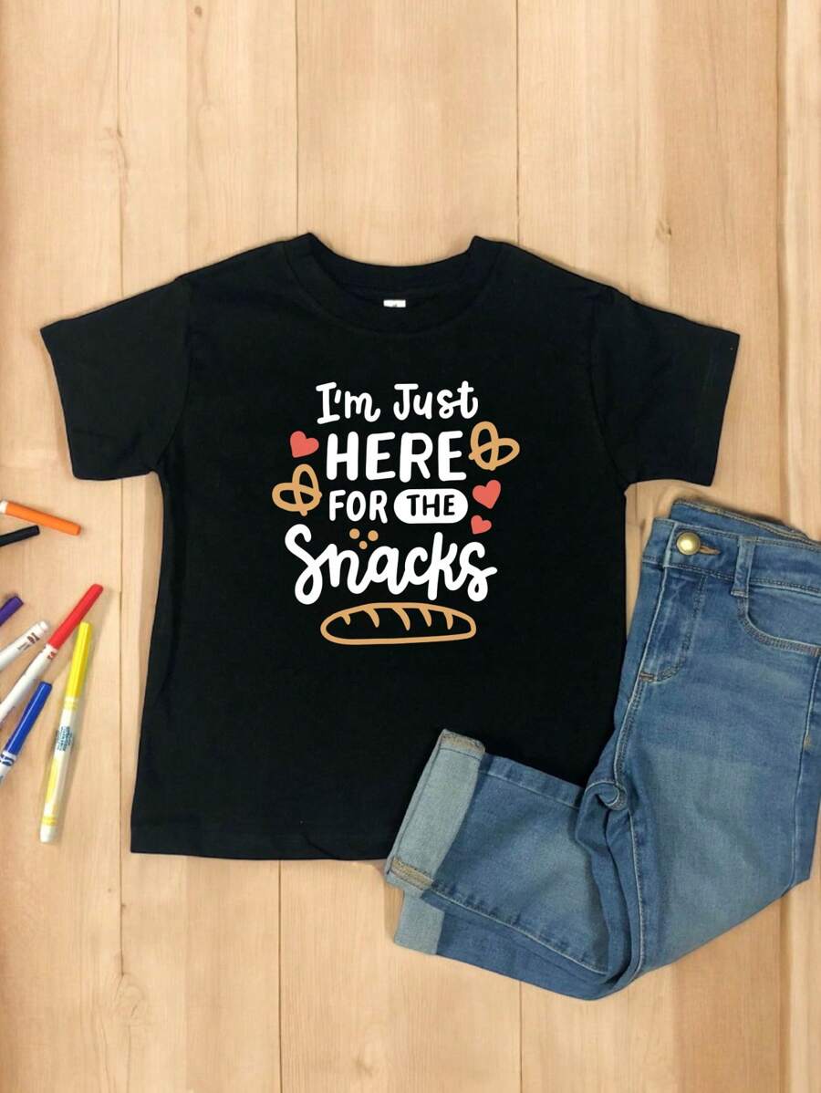 I'm Just Here For The Snacks Baby Bodysuit, Foodie Baby Funny Bodysuits, Snackking Lover Kids Shirt, Birthday Gift For Toddlers, Cute Shirts, Baby Playground Shirts, Coolest Toddler Gift TX-1408