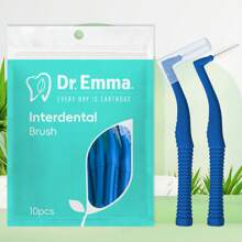 Dr.Emma Dr. Emma 10pcs/Bag Interdental Brush, Tooth Flossing Picks, Toothpick Cleaners, Tooth Cleaning Tool, Oral Dental Hygiene Flosser, Toothpick Cleaners For Detail Cleaning - Multicolor - View 12