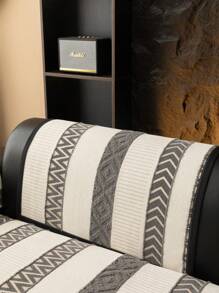 1 件雪尼尔沙发垫，防滑沙发套，适合所有季节 - 灰色 - 查看 6