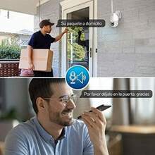 STEREN CCTV-235 Cámara de Seguridad Wi-Fi Full HD 1080p robotizada con seguidor de Movimiento, Blanco - 1 - Ver 9