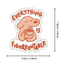 1PC Nhãn dán động lực Everything Is Figureoutable, Nhãn dán khuyến khích yêu bản thân chống chịu thời tiết, Áp dụng cho máy tính, cốc, đàn ghi-ta, ván trượt, đàn piano, ván trượt tuyết, Quà tặng hoàn hảo cho bạn bè, Đồ dùng học tập, Quay lại trường - Nhiều màu - Xem 8