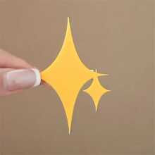 2pcs Y2K Style Cute Geometric Star Shape Plastic Duck-Bill Hair Clips, Suitable For Side And Bangs, High Aesthetic Travel Hair Accessory, Fit For Age 14+ Years, Plastic Material