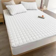 100% Waterproof Mattress Protector With All-Around Elastic - All Sizes - 黑色 - 查看 3