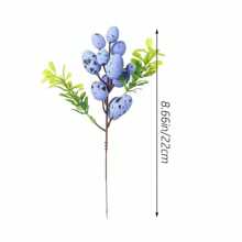 1 pièce Décoration d'arbre de Pâques avec des œufs colorés. Peinture d'œufs DIY, fleurs, plante, décorations de Pâques, mariage, fête, fournitures pour la maison, décoration de vase