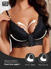 Women's Wirefree Soft & Comfortable Backless Bra - Black - View 4