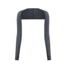 1 件时尚透气遮阳冰丝披肩袖女士，适合户外运动和高尔夫、学校配饰女士