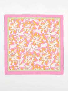A Simple Printed 70 Small Square Scarf New Spring Bandana Ladies All-Match Belt Bag Decoration Ribbon Headscarf Headdress Fashion Scarf - Multicolor - View 3