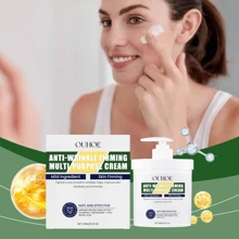 Crema Antiarrugas Reafirmante e Hidratante, Delicada, Nutritiva, Hidratante, Suave para el Cuidado de la Piel, Crema Facial Iluminadora - 1 - Ver 3