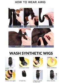 1PC KIDS Synthetic DIY Ponytail Hair With Elastic Hair Band Long Yaki Straight Hair Hair Band Ponytail Hair Extension Party Daily