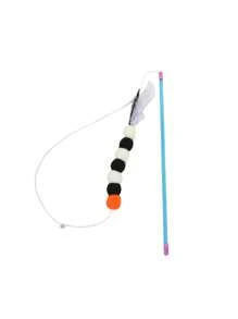 Interactive Cat Toy With Elastic Rope And Imitation Caterpillar Design - Promotes Exercise And Mental Stimulation For Cats