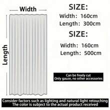 1 Peça Tule Transparente, Arco de Presente de Casamento e Noiva Romântico, Cortina, Decoração de Poliéster de Tema de Princesa Elegante, Adequada para Noivado e Chás de Bebê Adolescentes - Sem Iluminação Necessária, Decoração de Evento Romântico | Decoração de Local Elegante | Tecido de Poliéster