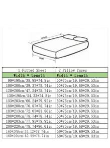 3pcs Olive Green Soft & Cozy Brushed Bedding Set