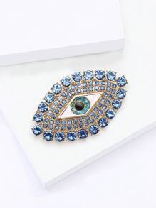 1pc Rhinestone Devil Eye Brooch For Women Creative Brooches For Bag, Sweater, Coat, Hat, Shoes, Dress, Suit - Eye Brooch - View 5