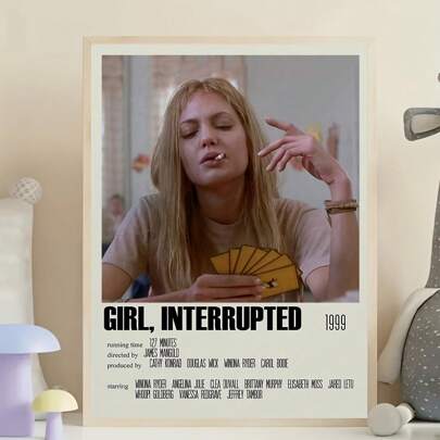 1 Piece Movie Poster Classic Movie Poster - Frameless Canvas Wall Art For Home And Living Room Decoration, Decorative Hanging Painting, Perfect Room Decor. Frameless