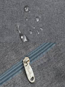 保温午餐盒袋、河马印花冷藏袋、便携式旅行野餐袋、办公室、学校、礼物用的保温午餐手提袋