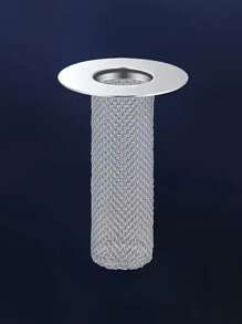 2pcs Drain Covers, Hair Catcher Filters, Suitable For Bathroom Sink, Shower Drain Strainer - Silver - View 7