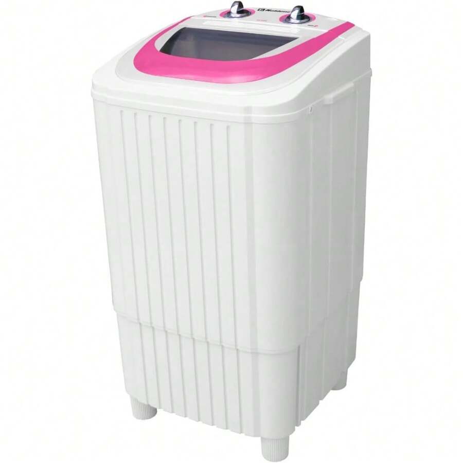 Lavadora Compacta Semiautomática de 6 Kg con Timer y Paro Automático, 2 Velocidades, Sistema de Impulsor Reversible, Perilla Selectora, Fácil de Limpiar y Mover, Blanca LCK-60 - 1 - Ver 1
