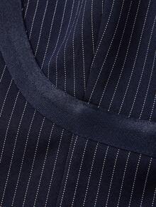 2pcs Set Women Commuting Outfit: Striped Camisole Top + Wide Leg Loose Casual Trousers