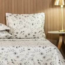 Double Bedspread, 3 Pieces, Printed, 180 Thread Count