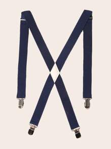 Tirantes de unicolor para hombres, ajustables y elásticos, aptos para uso diario, fiestas, bodas, banquetes, adecuados para adolescentes, verano, casual, al aire libre, atlético, vacaciones, viajes, regalos de graduación, cumpleaños, accesorios de vestir