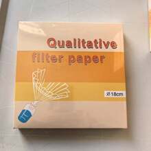 Qualitative Filter Paper Laboratory Chemical Analysis Filter Paper Round Large Sheet Fast Medium And Slow Qualitative Test Paper - White - View 8