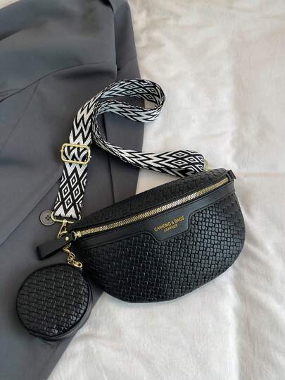 Fashionable Waist Bag/Chest Bag, Simple Style Student Bag, Back To School Bag