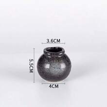 1件/3件/6件陶瓷牙签筒，创意复古牙签罐，干冰香薰瓶，适用于商业酒店餐厅装饰