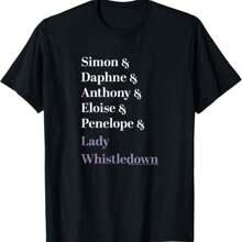 Bridgerton Character Name Stack T-Shirt
