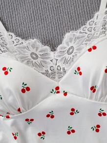 2 件女士性感睡袍和丁字裤睡衣套装，Rave - 白色 - 查看 6