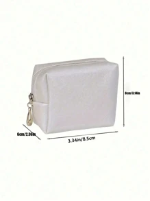 Small Cosmetic Case, Zipper Storage Bag, Travel Toiletry Bag, Coin Purse, Cosmetics Storage Box, Waterproof And Cute Travel Toiletry Storage Bag, Suitable For Women And Girls ​, Makeup Bag School Supplies Travel Essentials Pouch Make Up Bag Holiday Essentials Cosmetic Bag Makeup Bags Makeup Pouch Beauty Makeup Organizer Make Up Organizer Makeup Storage Winter Leopard Print Sausage Dog Gifts For Women