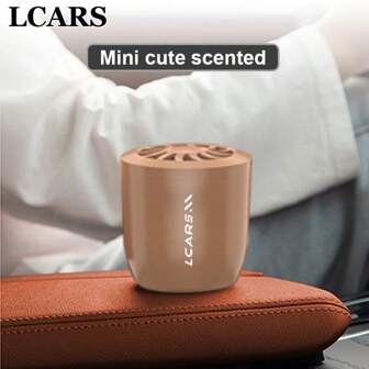  1pc LCARS Car Air Freshener Solid Gel Fragrance Essential Oil Air Purifier, Mild Scent For Car, Office, Home