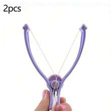 1 件/2 件/3 件/4 件/5 件-女性专用面部脱毛器，轻巧便携的脱毛工具，轻松去除上唇、下巴、面部或颈部的多余毛发，无痛便携手持防水线脱毛器 - 彩色 - 查看 9