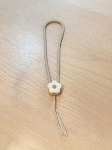 可爱篮子兔子优雅花卉硅胶手机挂绳腕带耳机套钥匙扣钥匙圈,新款女学生款,便携式防丢U盘CCD吊坠,多功能手机绳礼物,适合母亲、家人、朋友、生日、节日手机挂饰、手机链 - 彩色 - 查看 13