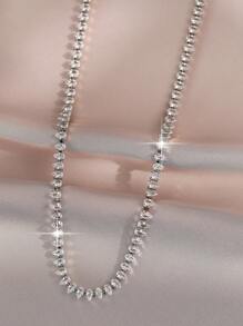 1pc Elegant Water Drop Luxury AAA+ Cubic Zirconia Wedding Party Bridal Necklace Accessories Jewelry