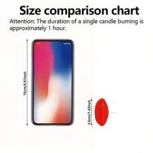 6/10/16 chiếc/Bộ Nến Nổi Nhỏ Cho Đám Cưới, Tiệc Sinh Nhật, Tiệc Tắm, Hẹn Hò, Bữa Tối (Đỏ) Halloween, Ma Quái, Mùa Thu, Lễ Hội, Ngày Lễ Giáng Sinh, Mùa Đông, Ngày Lễ, Lễ Hội, Trang Trí Phòng, Quà Tặng - Đỏ-16 chiếc - Xem 3