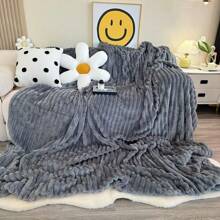 Extra-Large Blanket 108in*90in*90in Thick Blanket Soft And Comfortable Warm 3D Rabbit Hair Double-Sided Blanket Warm Velvet Blanket Nap Blanket Air Conditioning Blanket Office Outdoor Camping Gift Blanket Bedroom Guest Room Living Room Student Dormitory Car Sofa Travel, Versatile Blanket For All Seasons, Full Coverage Of Christmas Gifts