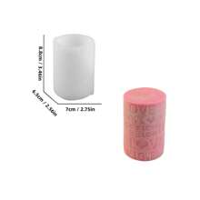 Stampo in silicone per candele a forma di cuore, multifunzionale