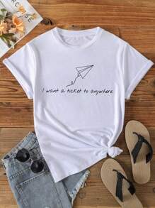 Women's T-Shirt - White - View 1