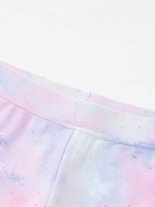 Balabala 青少年女孩防晒泳衣，两件套青少年防紫外线套装，