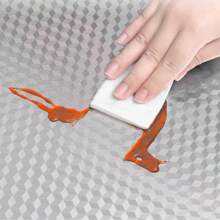 1 件铝箔炉灶防油烟防油贴纸 - 銀色 - 查看 13