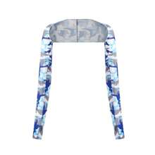 1 件时尚透气遮阳冰丝披肩袖女士，适合户外运动和高尔夫、学校配饰女士