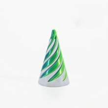 Multi-Size Reversible Spiral Cone 3D Printed Anxiety Relief Fidget Toy,Spiral Structures Finger Spinner Desk Decor,Perfect Gift For Christmas,Birthday Parties,Gadgets For Teens,3d Fidget,Anxiety Toy,Fidget>Over 14 Years,Gyroscope,Fidget Slider