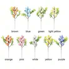 1 pièce Décoration d'arbre de Pâques avec des œufs colorés. Peinture d'œufs DIY, fleurs, plante, décorations de Pâques, mariage, fête, fournitures pour la maison, décoration de vase