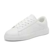 Extra Large, Wide And High-Heightened Sneakers, Versatile And Breathable New Style Fashionable White Shoes, Sports Casual Women's Shoes, Super Soft Thick-Soled Skateboard Shoes