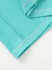 Balabala Young Boys Quick-Dry Short-Sleeve T-Shirt, Boys' & Girls' 2025 Summer - Blue-green - View 9